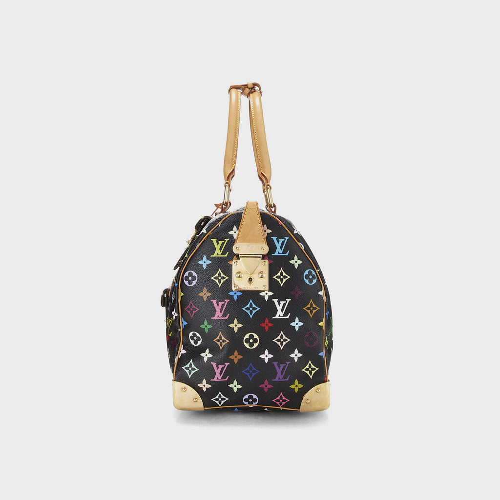 WGACA Louis Vuitton Keepall 45 - Black / Multi