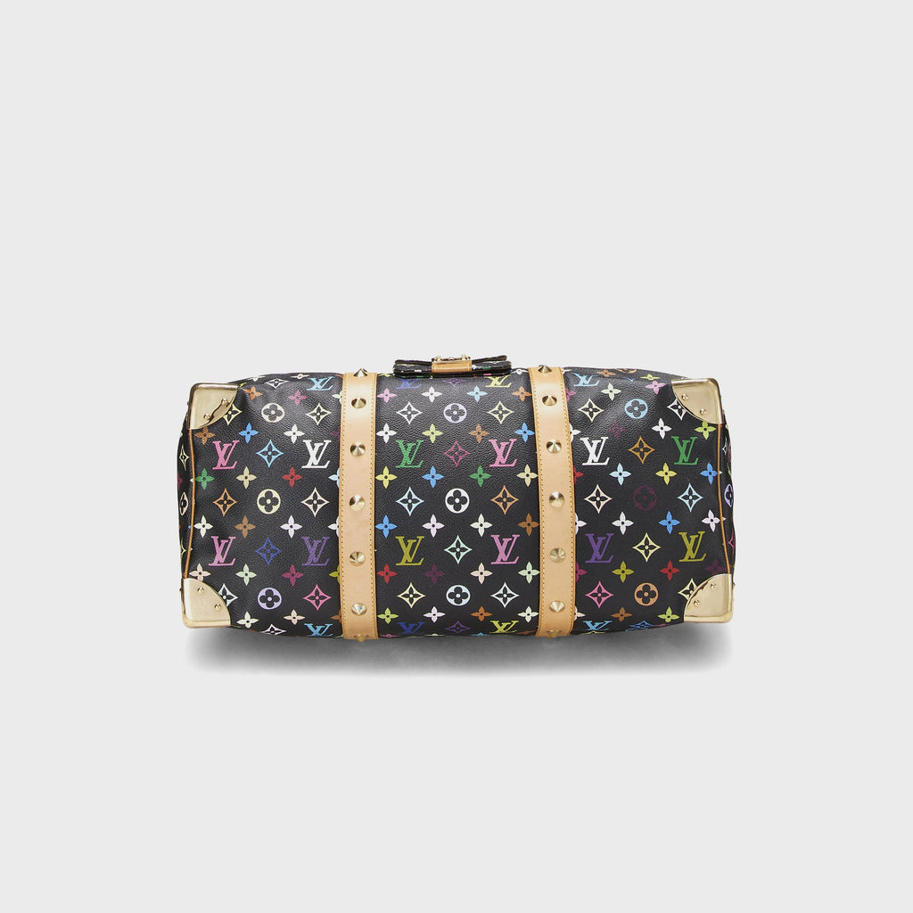WGACA Louis Vuitton Keepall 45 - Black / Multi