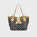 WGACA Takashi Murakami x Louis Vuitton White Monogram Multicolore Annie GM - Black
