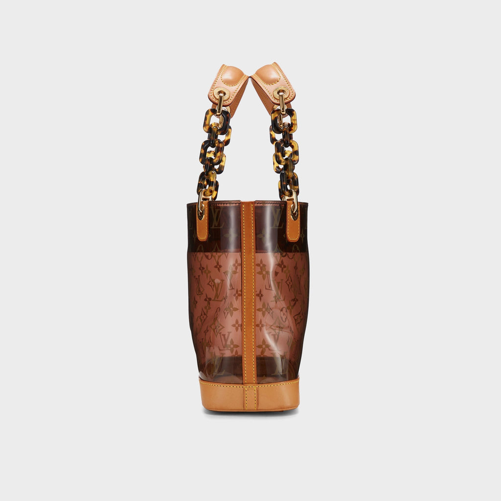 WGACA Louis Vuitton Vinyl Cabas Ambre PM - Brown