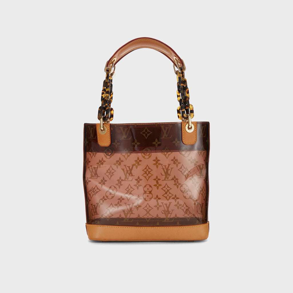 WGACA Louis Vuitton Vinyl Cabas Ambre PM - Brown