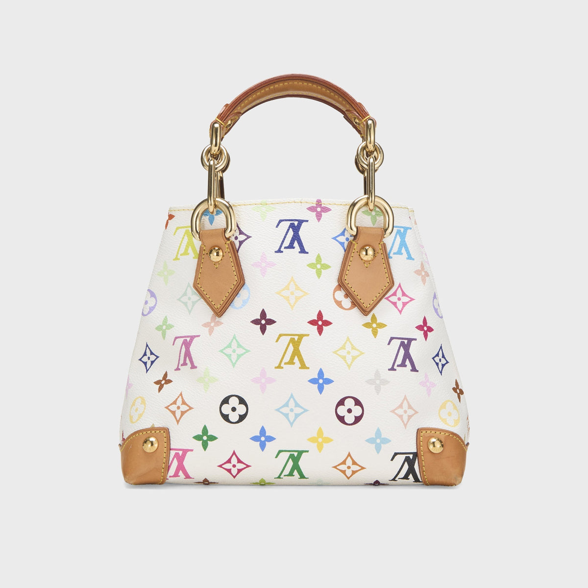 WGACA Louis Vuitton Monogram Multicolor Audra Bag - White