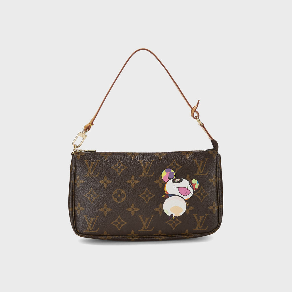 WGACA Louis Vuitton Murakami Panda Pochette Accessories V2 - Brown