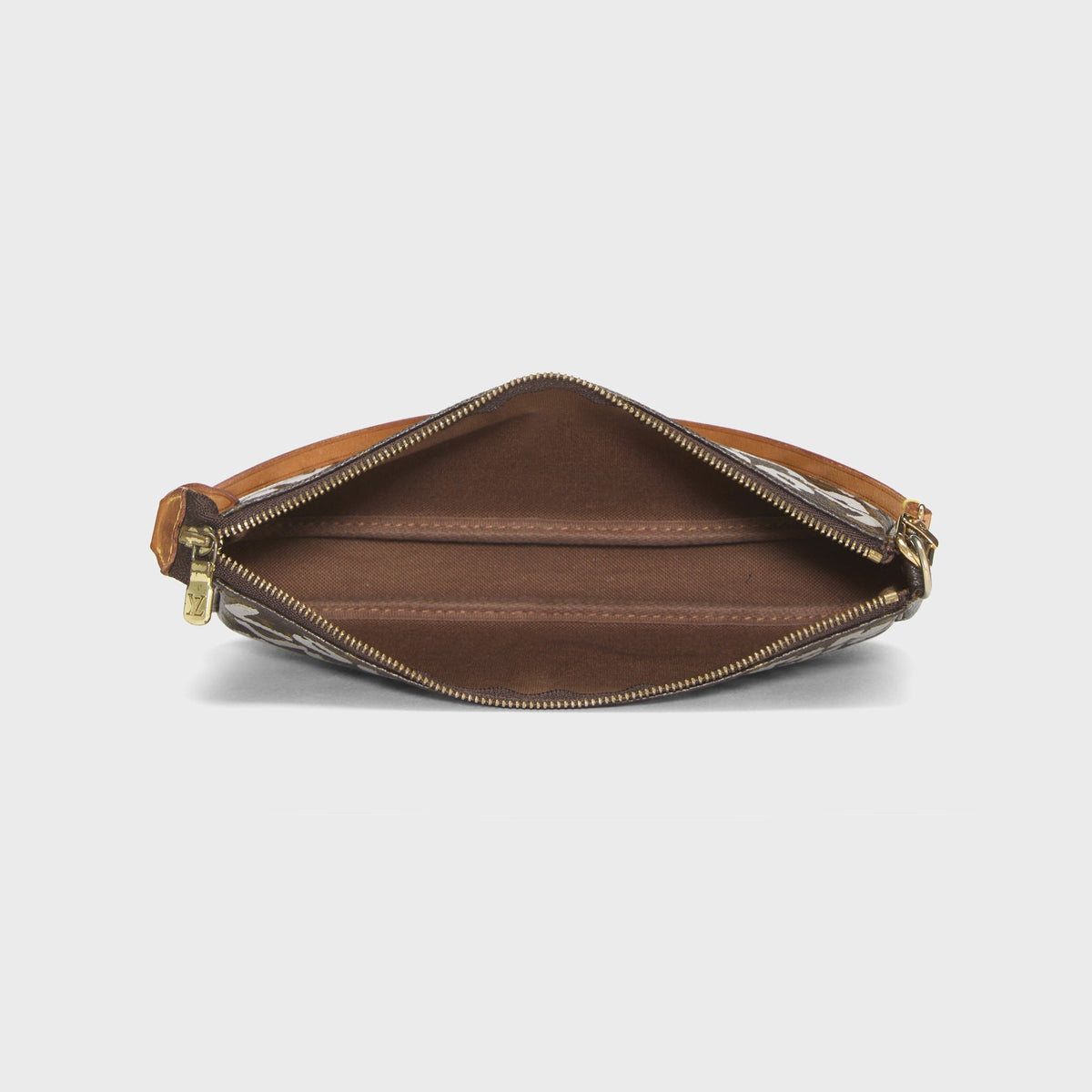 WGACA Louis Vuitton x Stephen Sprouse Orange Monogram Graffiti Pochette Accessoires - Brown