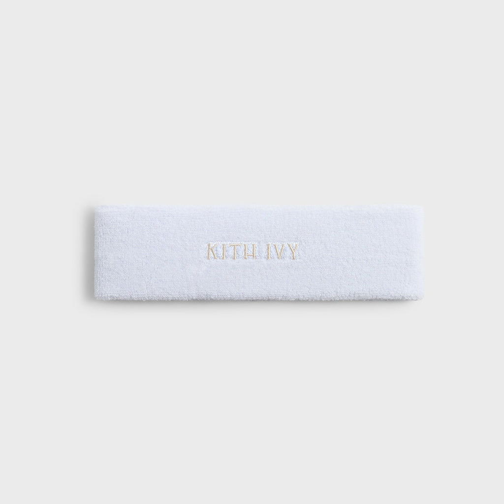 Kith Ivy for Wilson Classic Terry Headband - White