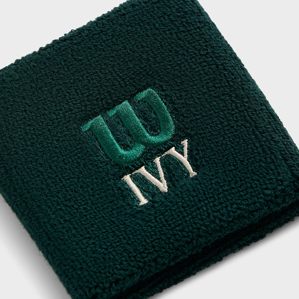 Kith Ivy for Wilson Classic Terry Wristbands - Ivy Green