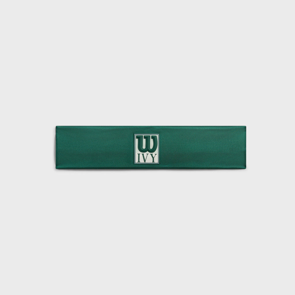 Kith Ivy for Wilson Logo Wide Headband - Ivy Green