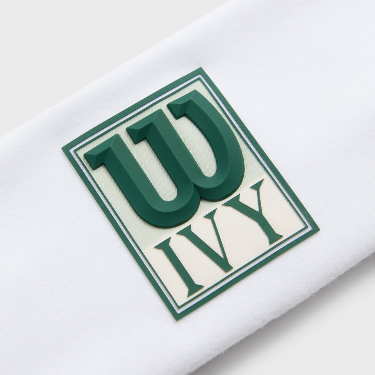 Kith Ivy for Wilson Logo Wide Headband - White