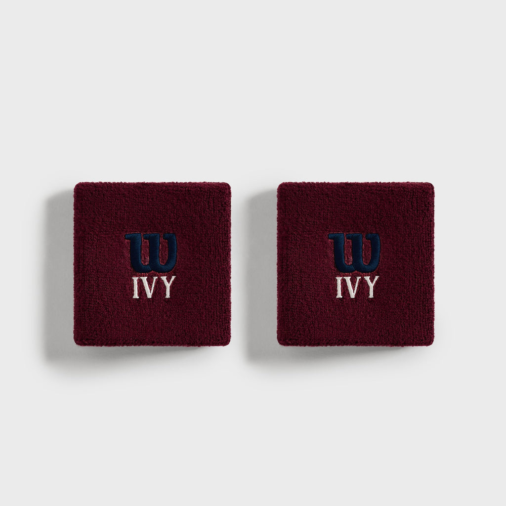 Kith Ivy for Wilson Classic Terry Wristbands - Magma