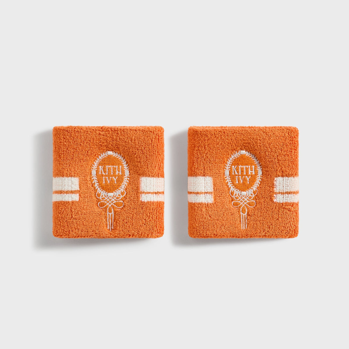 Kith Ivy for Wilson Striped Wristbands - Clementine