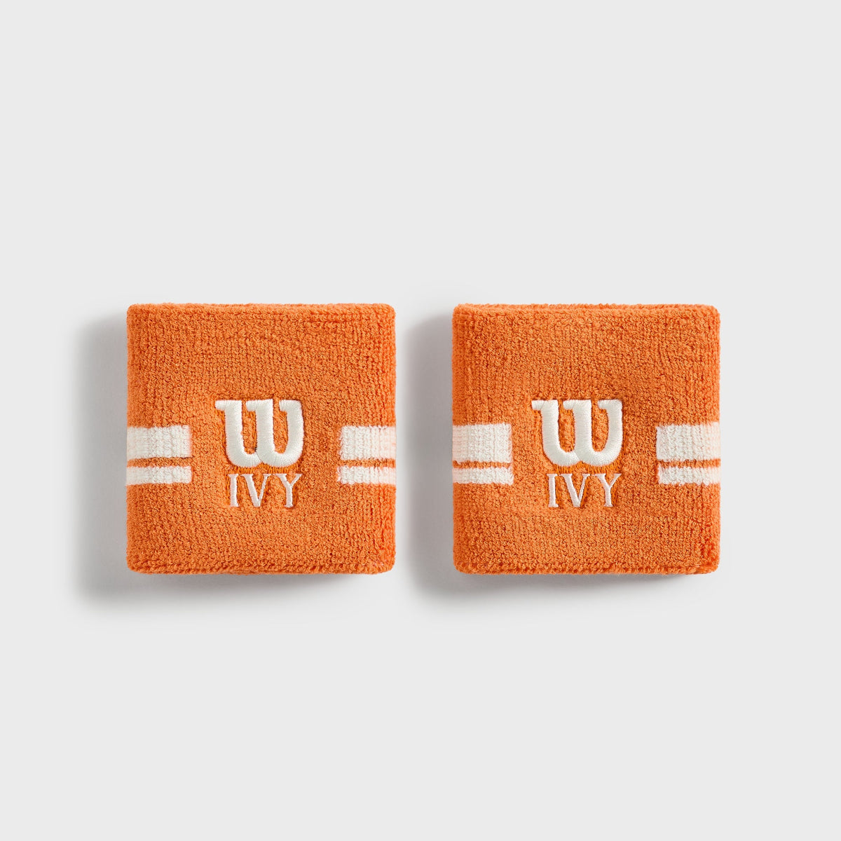 Kith Ivy for Wilson Striped Wristbands - Clementine