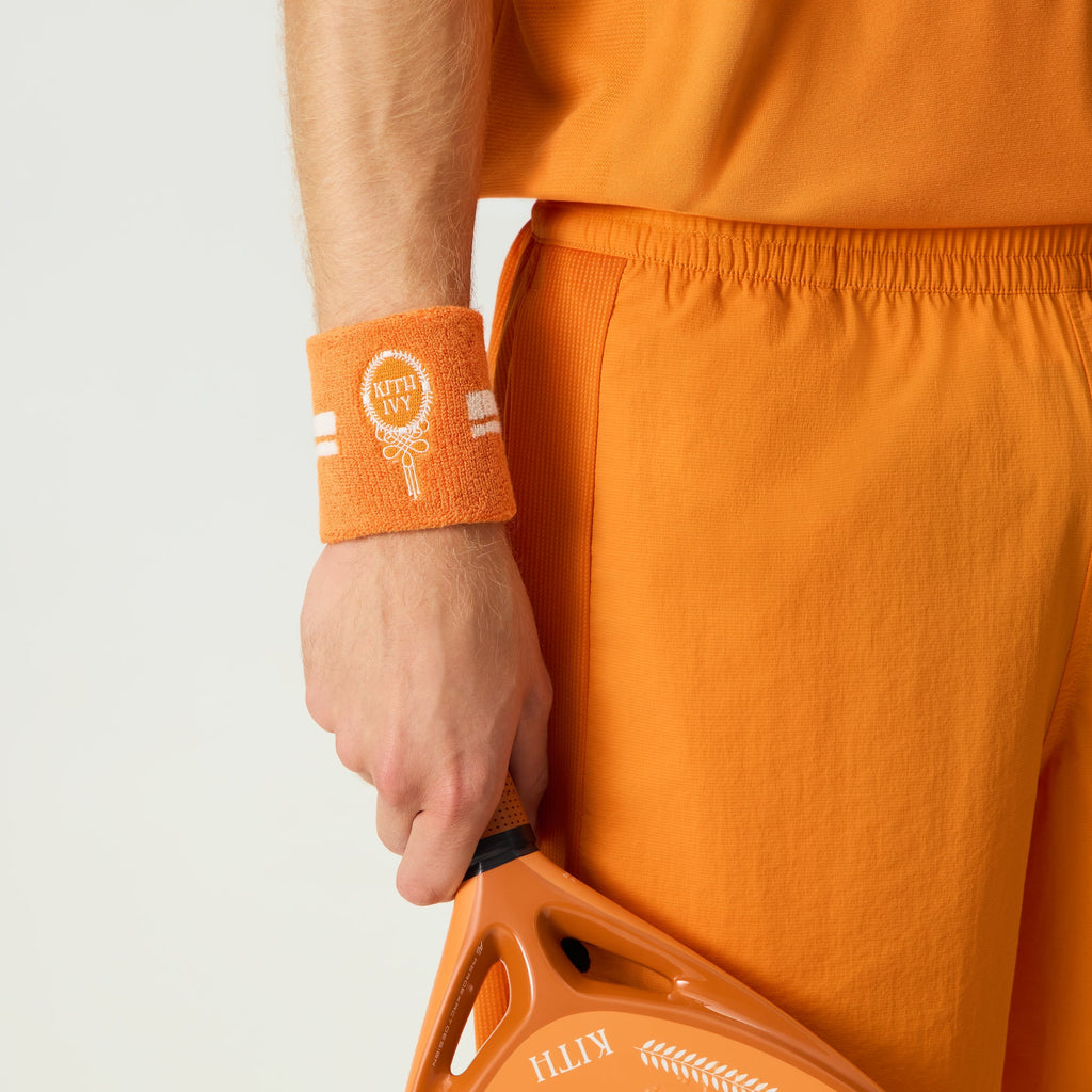 Kith Ivy for Wilson Striped Wristbands - Clementine