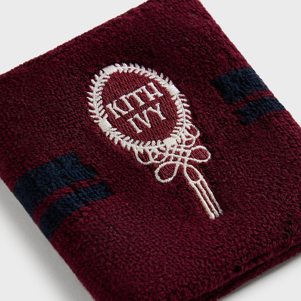 Kith Ivy for Wilson Striped Wristbands - Magma