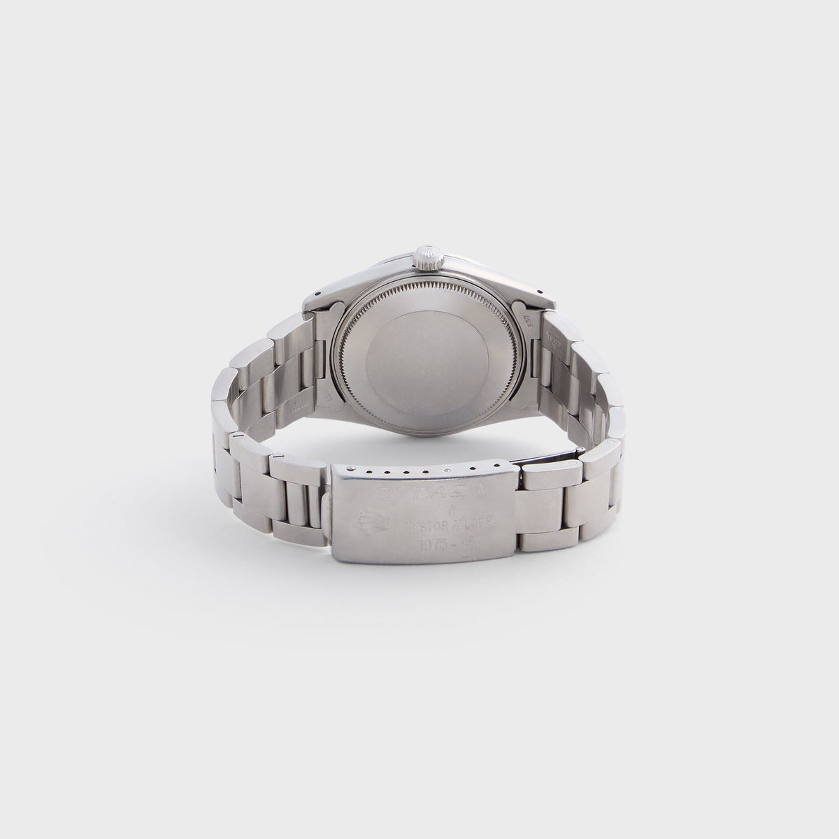Wind Vintage Rolex Silver Dial Date Reference 15000 Unpolished - Silver