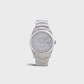 Wind Vintage Rolex Datejust Reference 16200 Non-Luminous Roman Dial Unpolished - Silver
