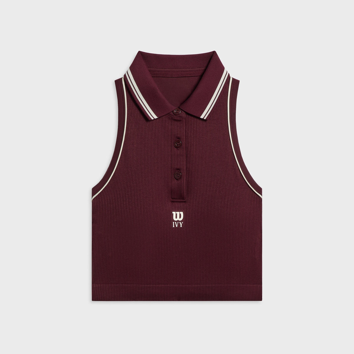 Kith Ivy for Wilson Women's Topspin Seamless Polo - Magma