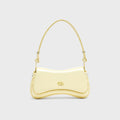 Diesel Play-Clutch In Glossy PU Bag - Light Yellow