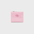 Diesel Glossy PU Bi-Fold Wallet - Light Pink