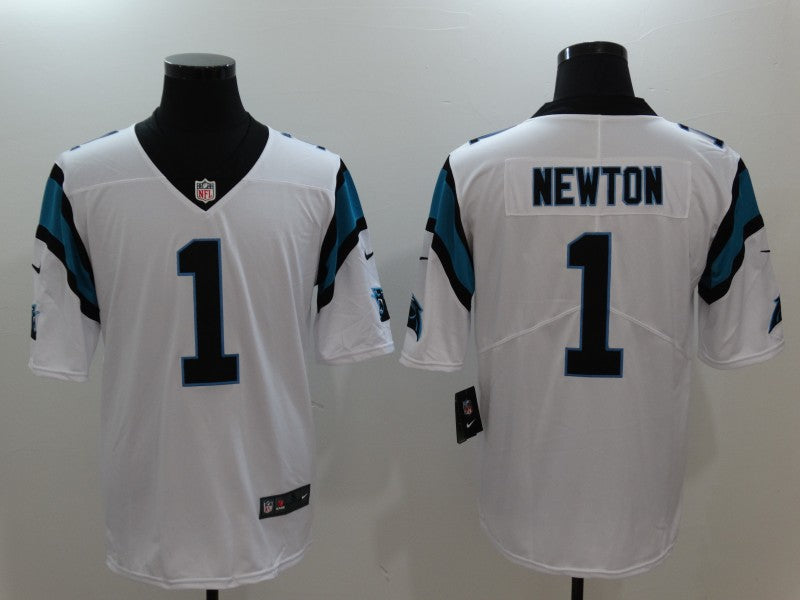 Men's Carolina Panthers Cam Newton #1 White Game Jersey1