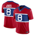Daniel Jones New York Giants Nike Alternate Vapor F.U.S.E. Limited Jersey - Century Red