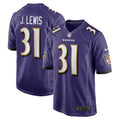 Jamal Lewis Baltimore Ravens Nike Game Retired   Jersey - Purple