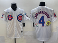 Men's Chicago Cubs Pete Crow-Armstrong #4 White Player Jersey