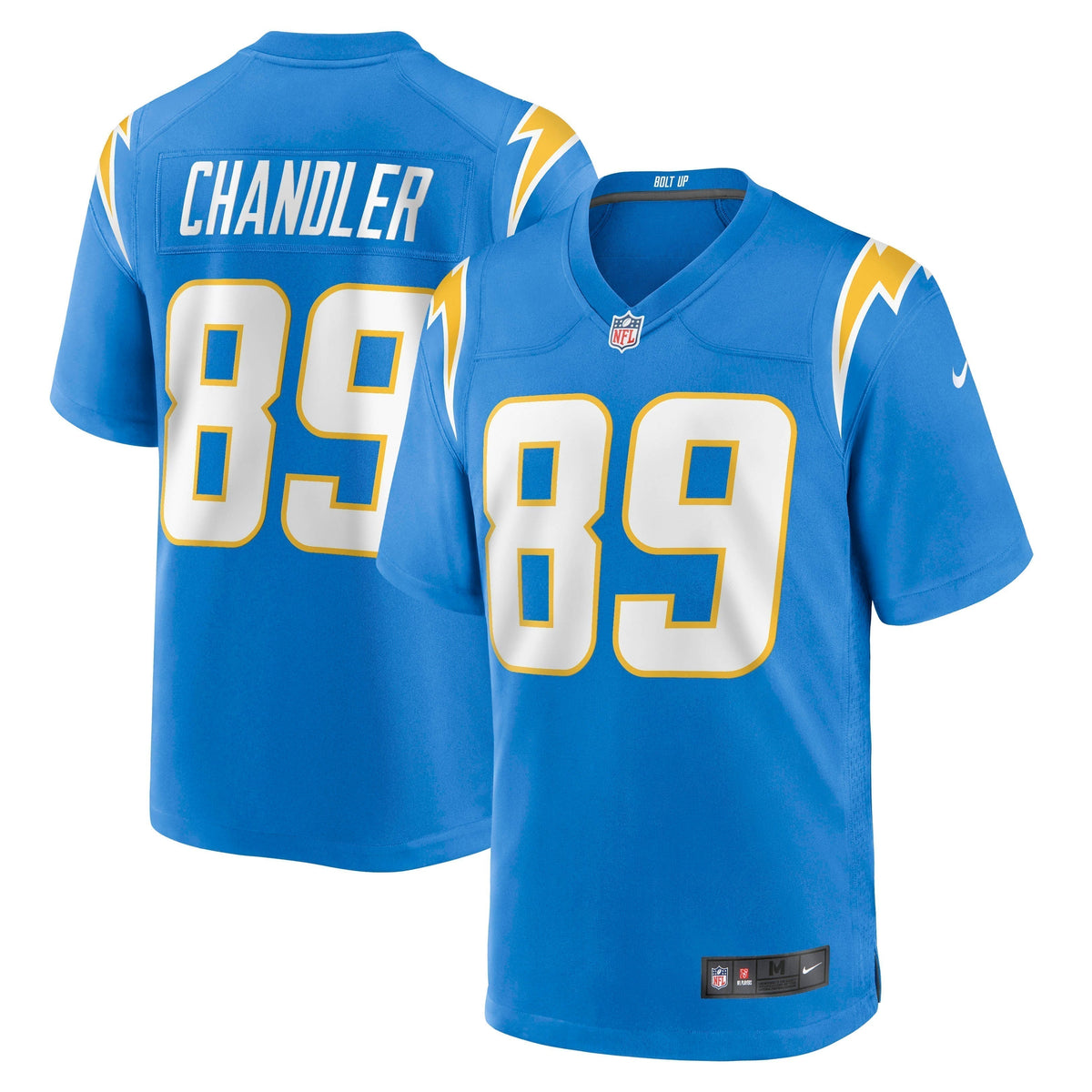 Wes Chandler Los Angeles Chargers Nike Retired   Jersey - Powder Blue