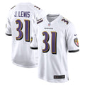 Jamal Lewis Baltimore Ravens Nike Retired   Game Jersey - White