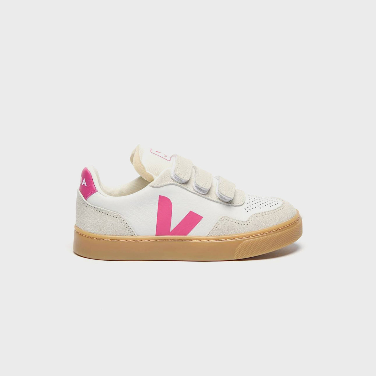 Veja Kids Small V-90 - White / Mia / Natural